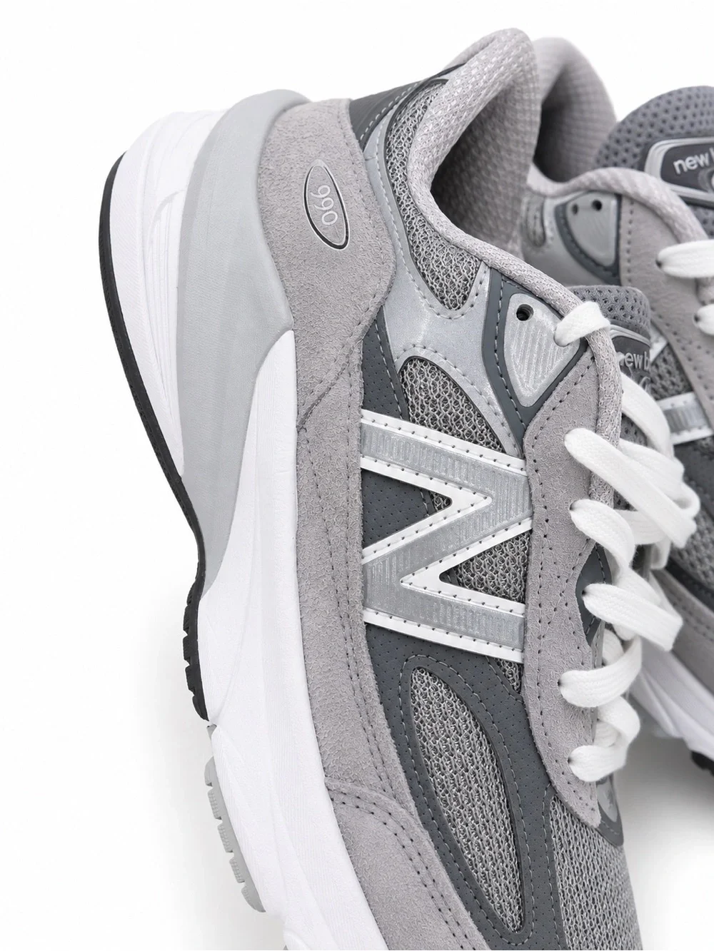 New Balance Grey Mesh & Suede woman’s Sneaker